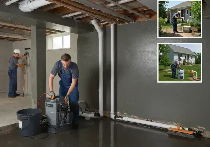 Basement Waterproofing and Flood Prevention process in Ferguson, MO